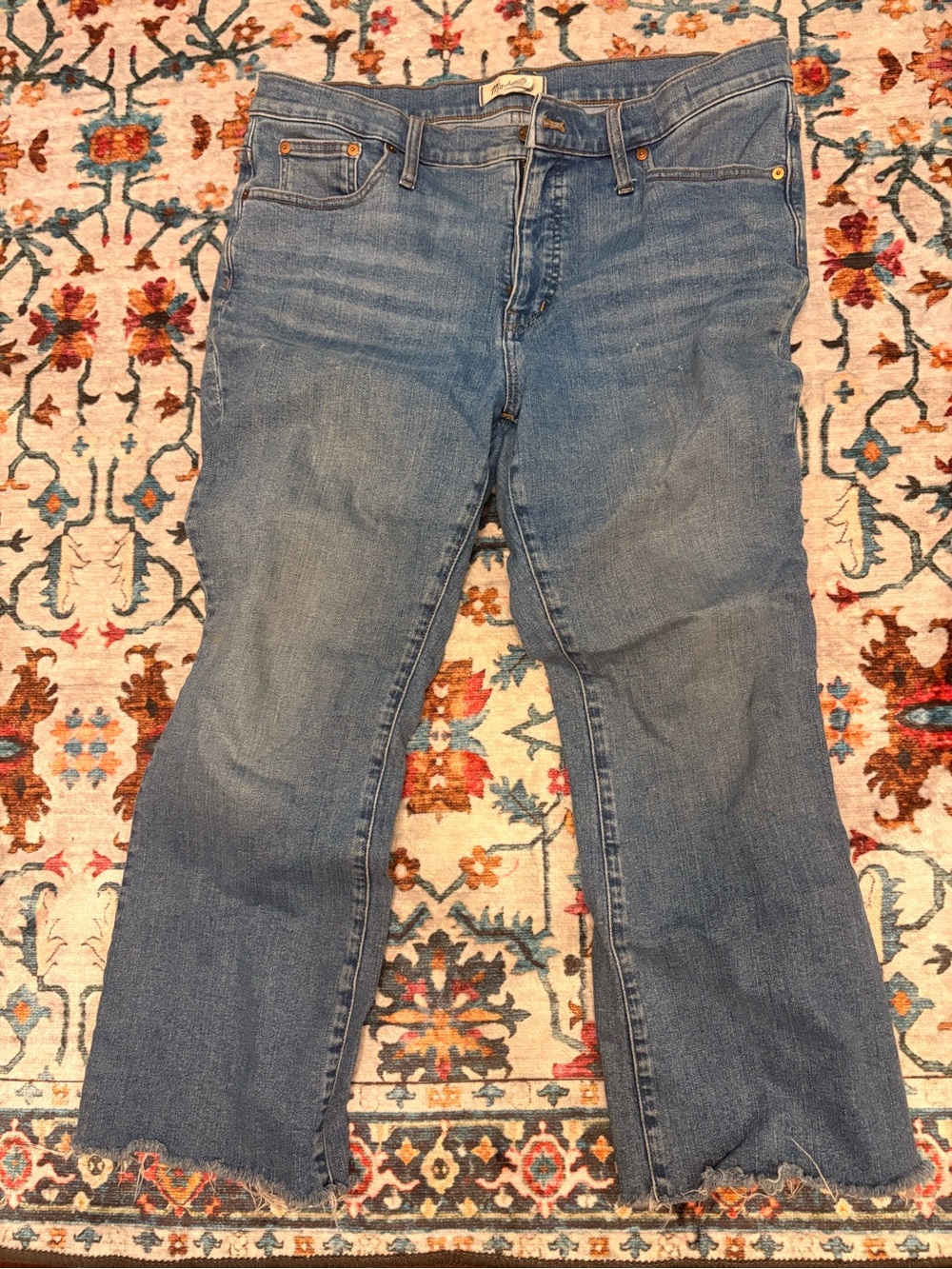 Madewell Mid-rise Kick out Jeans